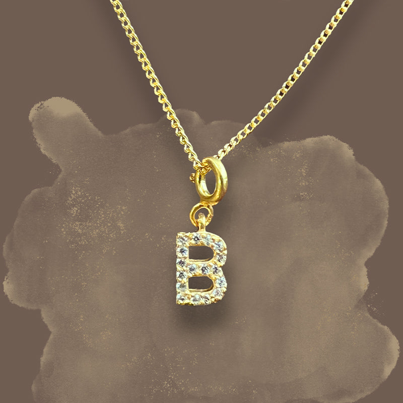 Letter Pendant - B