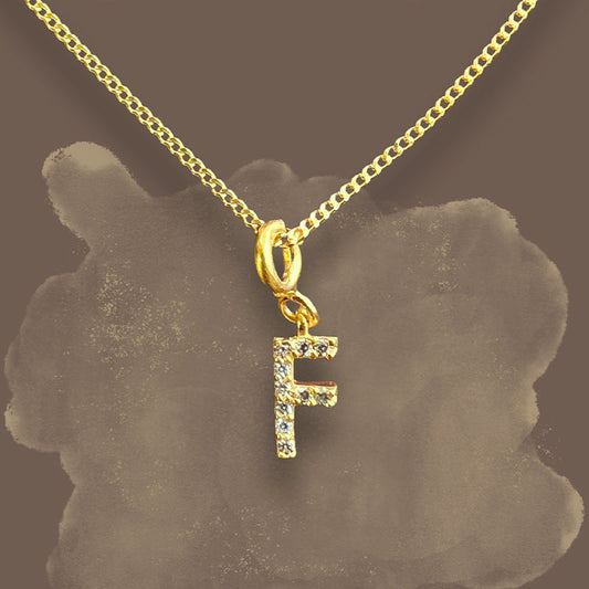 Letter Pendant - F