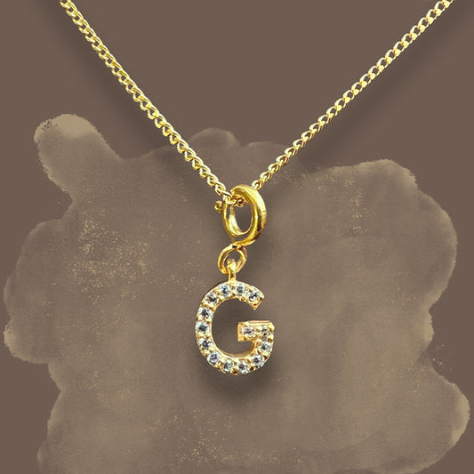 Letter Pendant - G