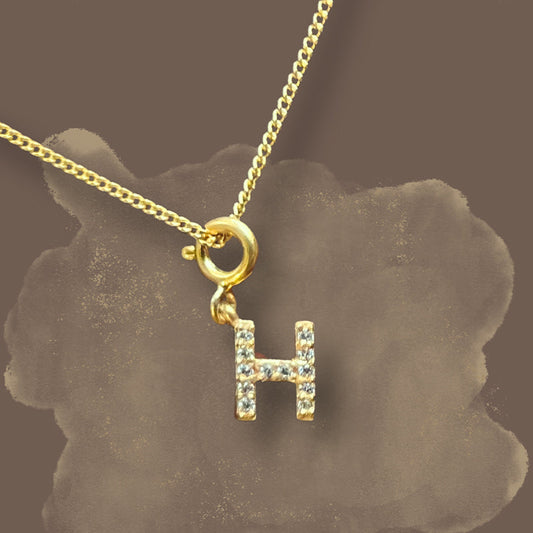 Letter Pendant - H