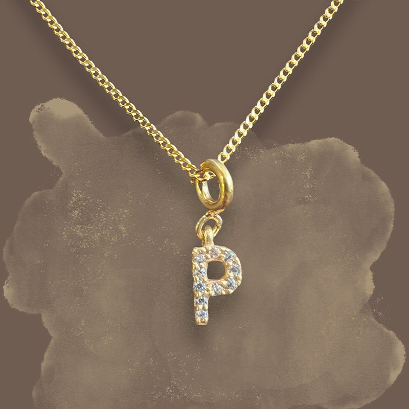 Letter Pendant - P