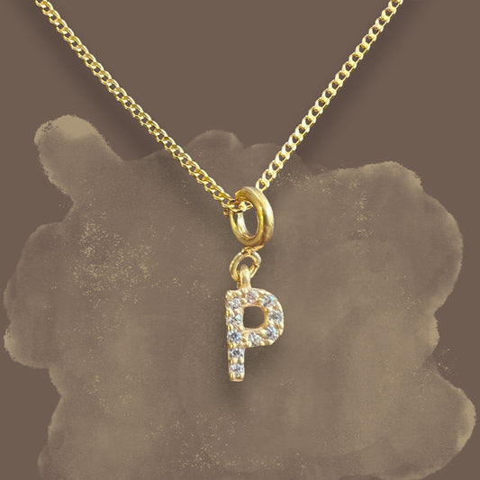 Letter Pendant - P - The Gift Studio