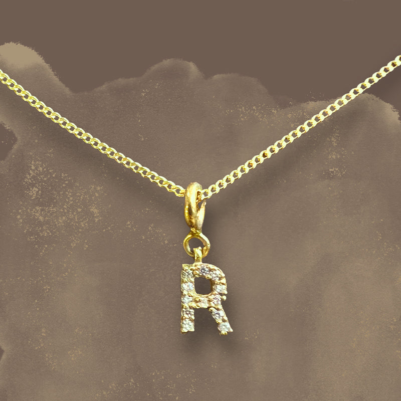 Letter Pendant - R