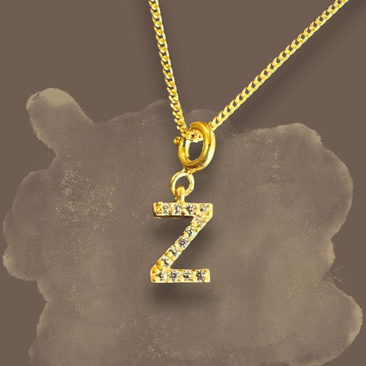 Letter Pendant - Z - The Gift Studio