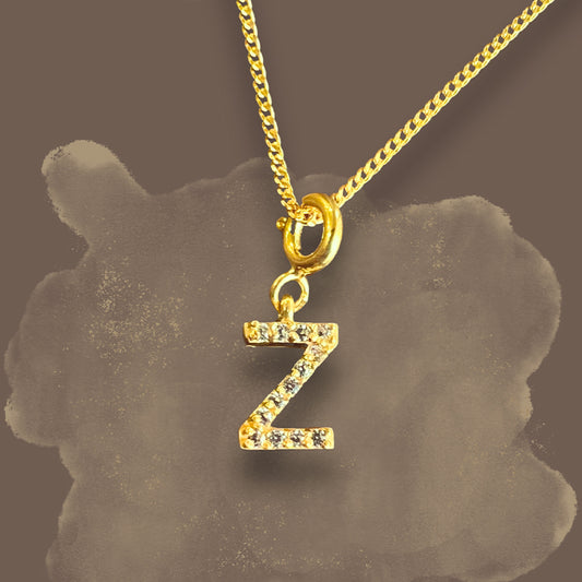 Letter Pendant - Z - The Gift Studio