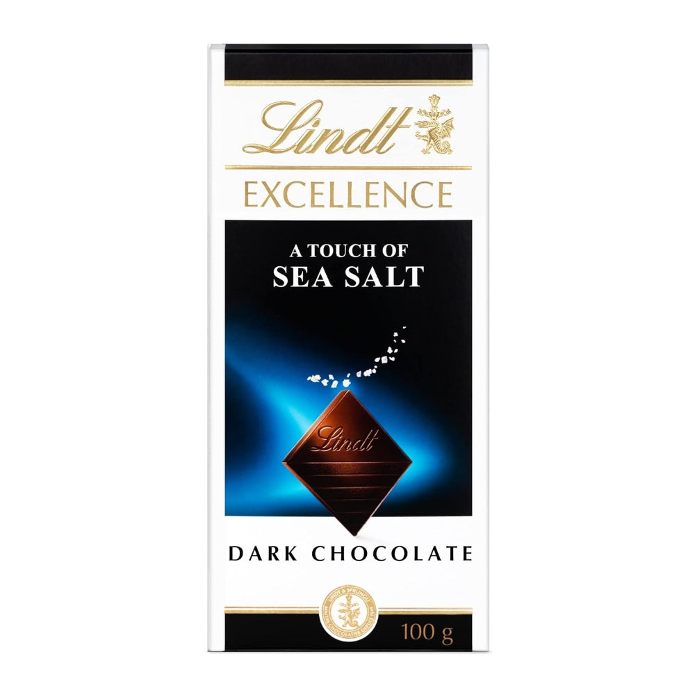 Lindt Excellence Sea Salt Dark Choco (100g)