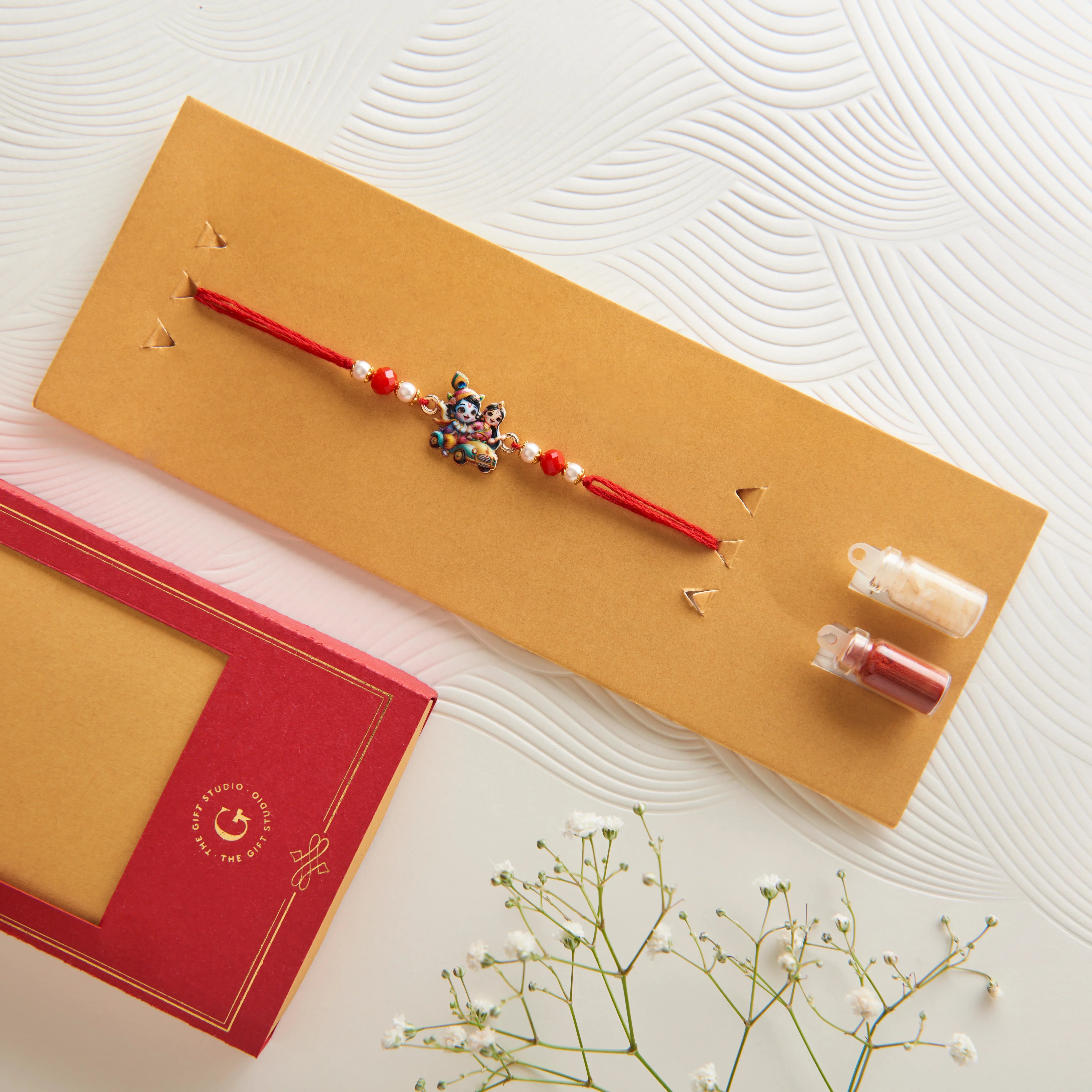 Little Radha Krishna Kids Rakhi