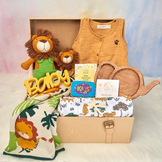 Little Explorer Safari Hamper-The Gift Stduio
