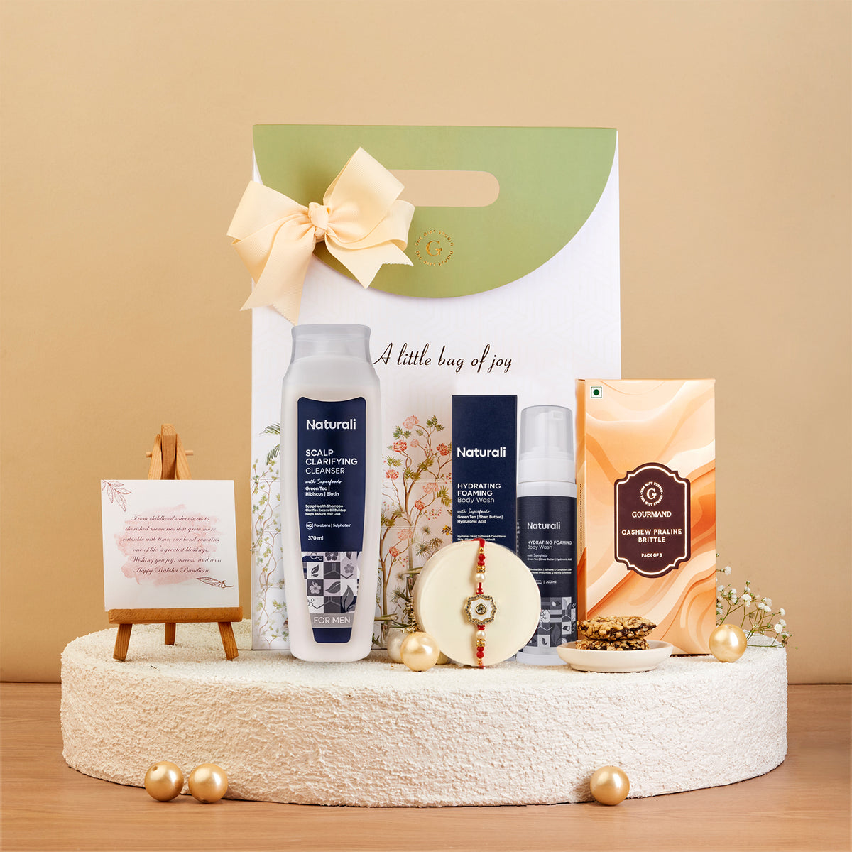 Luxe MOP Rakhi Grooming Bag