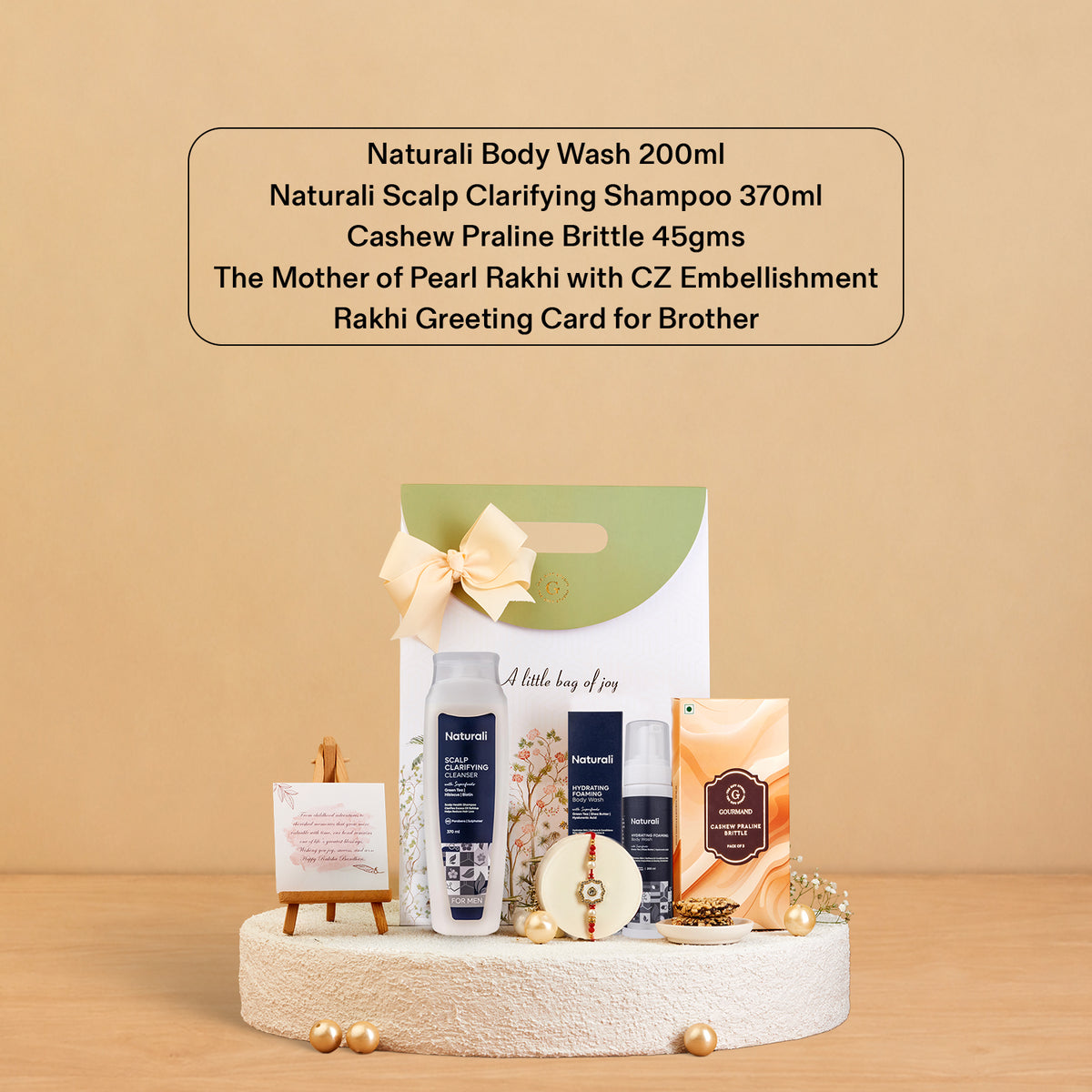 Luxe MOP Rakhi Grooming Bag
