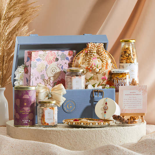 Luxe Rakhi Treats Hamper for Brother_The Gift Studio