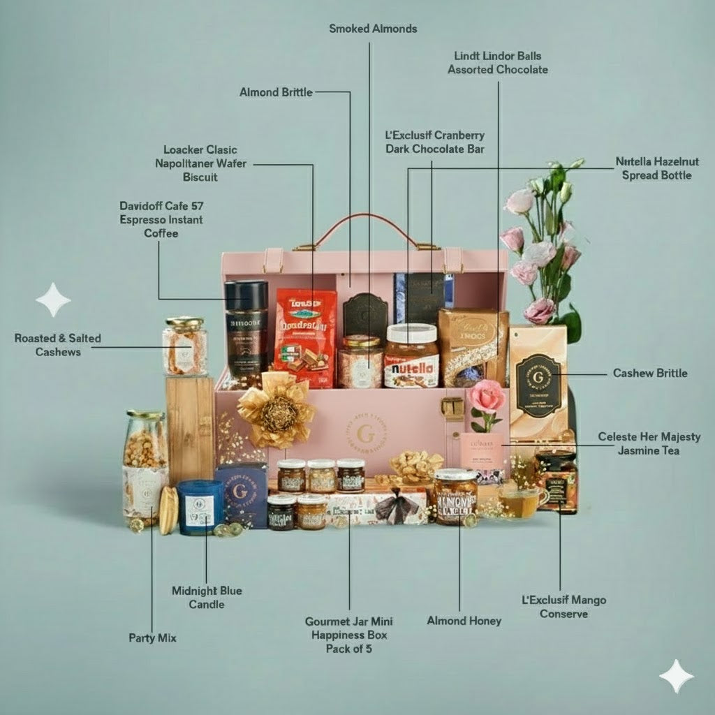 The Luxury Food Trunk (Pink)