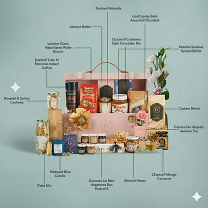 The Luxury Food Trunk (Pink)