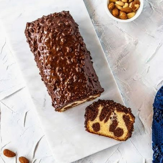 Marble Rocher Loaf - Eggless