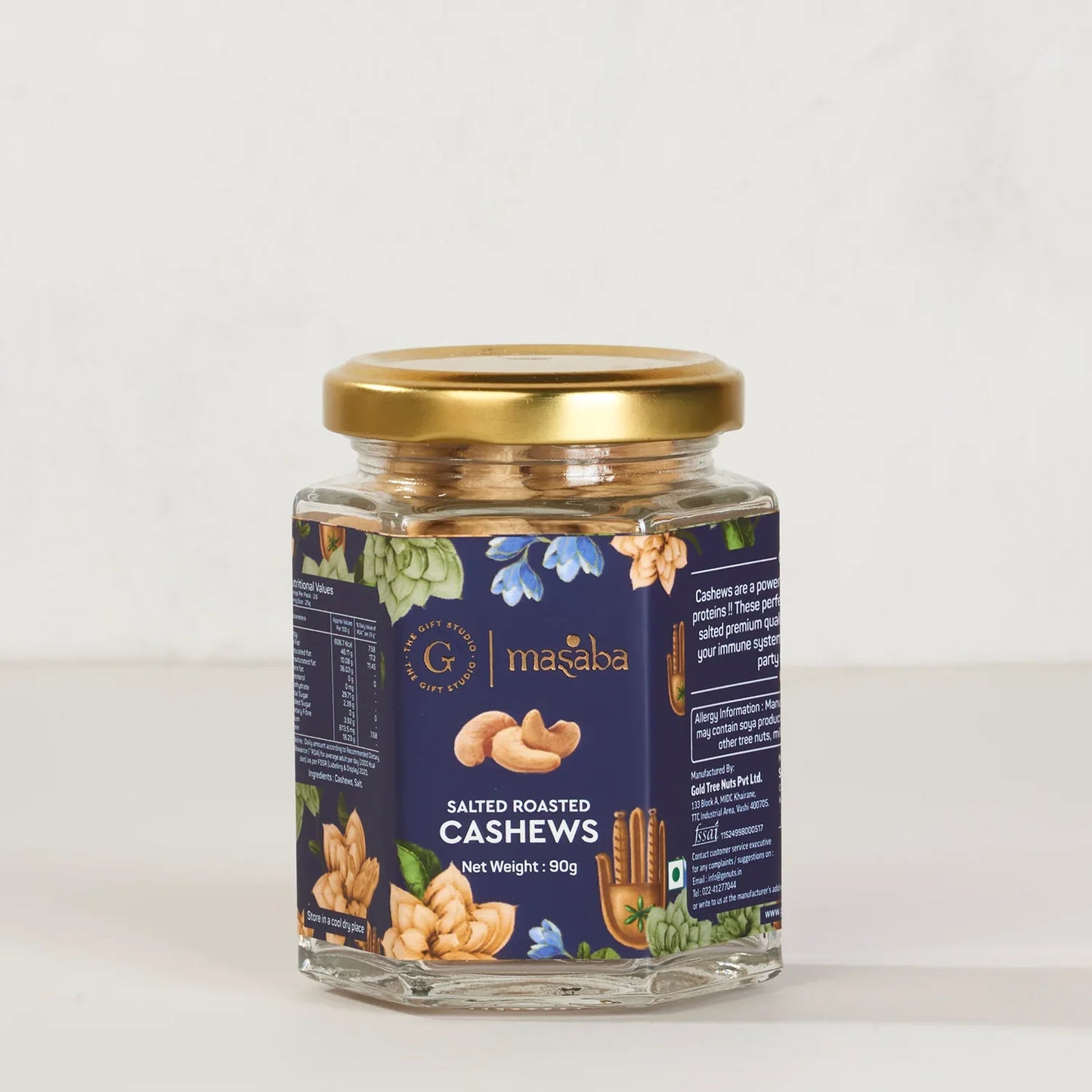 Masaba XTGS Roasted & Salted Cashew 90Gm