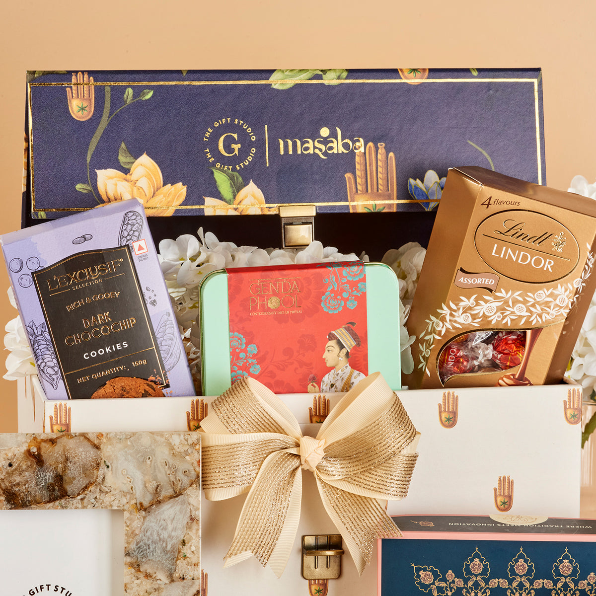 Masaba’s Luxe Indulgence Hamper for International Shipping | Exclusive Global Delivery
