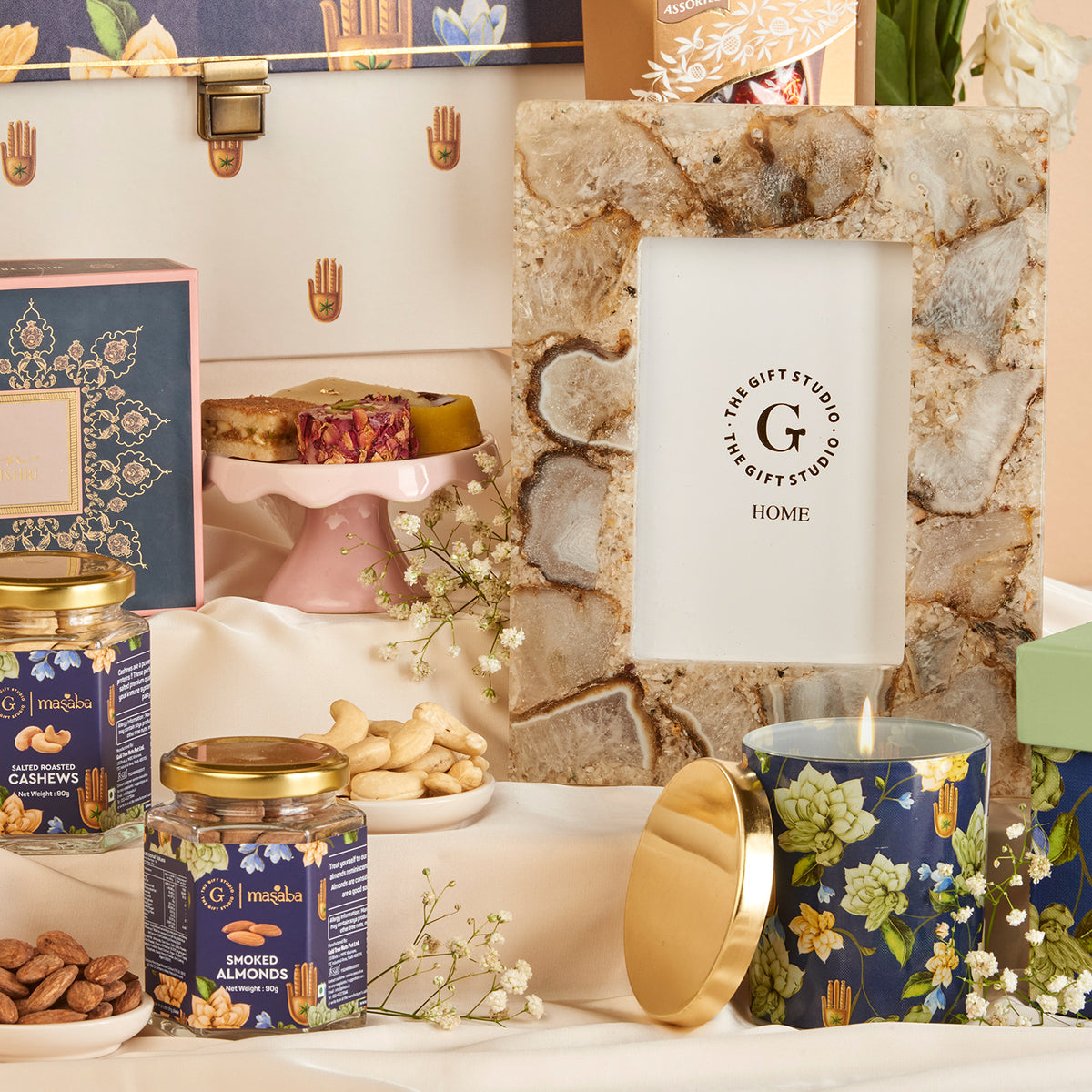 Masaba’s Luxe Indulgence Hamper for International Shipping | Exclusive Global Delivery
