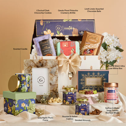 Masaba’s Luxe Indulgence Hamper for International Shipping | Exclusive Global Delivery