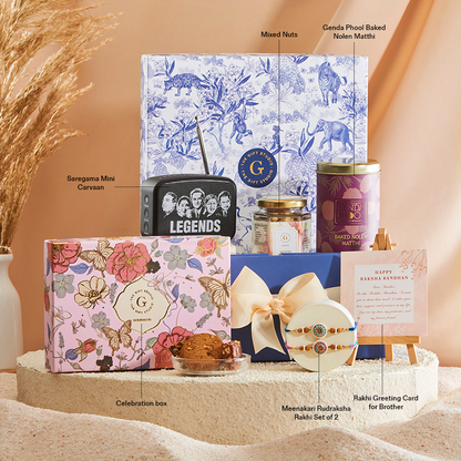 Melody Rakhi Hamper for Brother_The Gift Studio