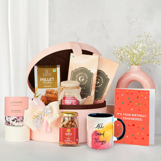 Mom Rejuvenation Time items artfully displayed