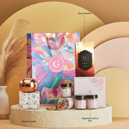 Moment of Calm Hamper products with individual identification labels