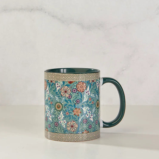 Mug Mughal Garden Dark Green-The Gift Stduio