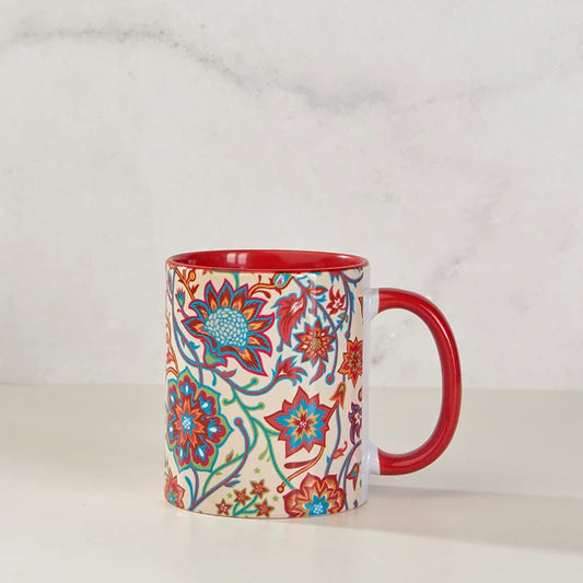 Mug Bazaar Bloom Red-The Gift Stduio