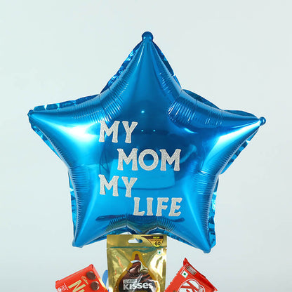 My Mom My Life Balloon & Chocolates Box