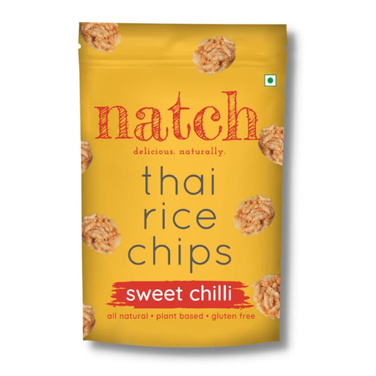 Natch Rice Chips Sweet Chilli (100g)