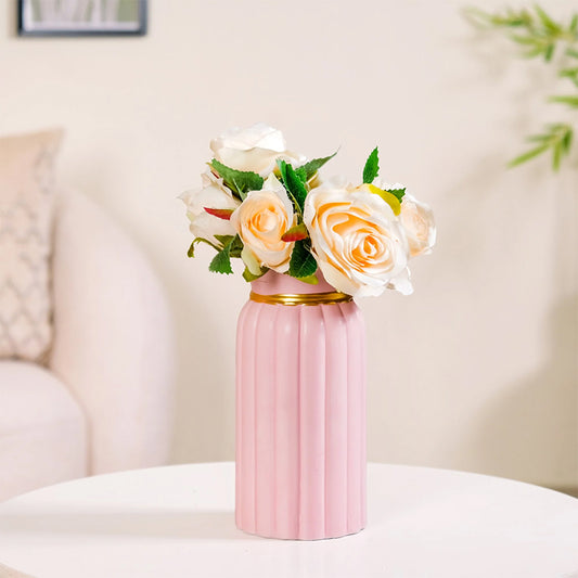 Nestasia Soft Ceramic Flower Vase HD pnk