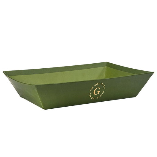 Large Olive Green Tray