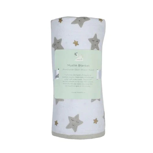 Organic Muslin Blanket - Up