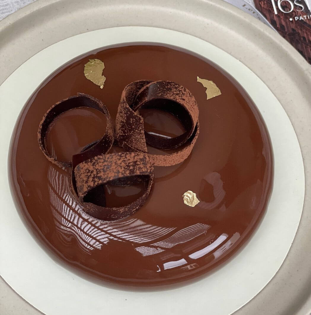 Pecan and Salted Caramel Entremet