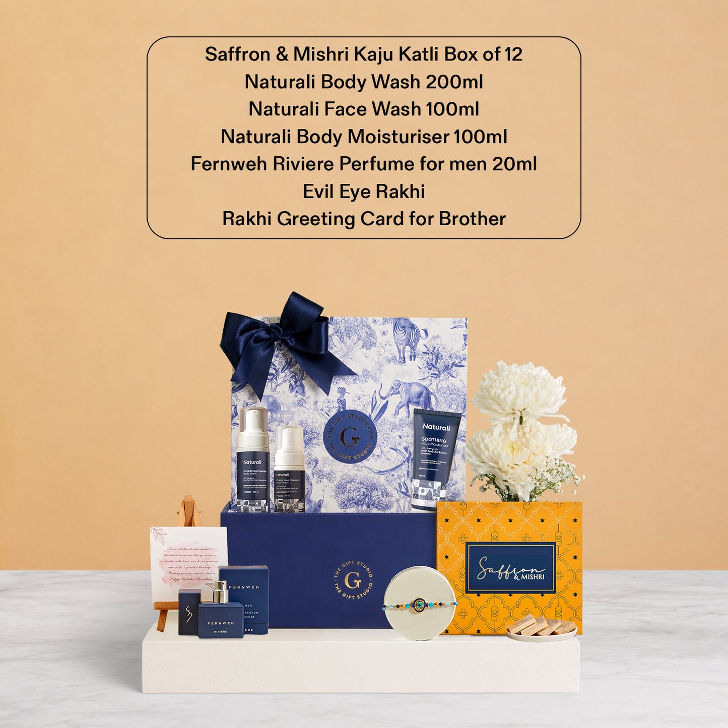 Premium Grooming Ritual Rakhi Hamper