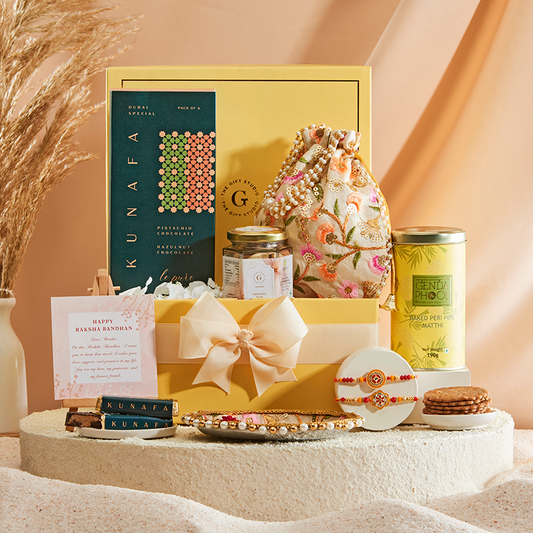Rakhi Radiance Hamper for Brother_The Gift Studio