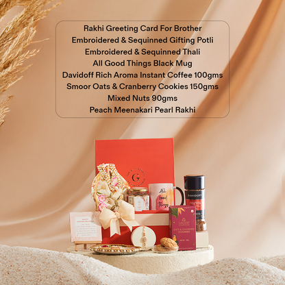Rakhi Threads & Treats Hamper for Brother_The Gift Studio