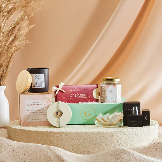 Regal Rakhi Hamper for Brother_The Gift Studio