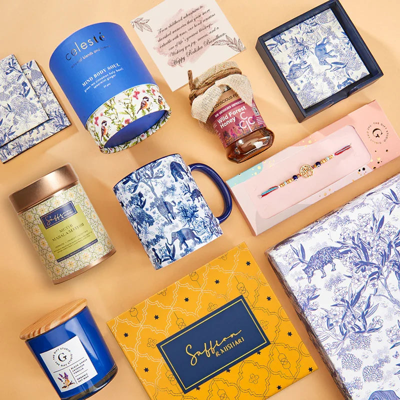Roots & Rituals Rakhi Hamper for Brother