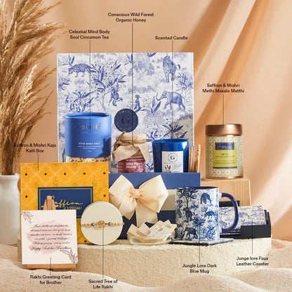 Roots & Rituals Rakhi Hamper for Brother