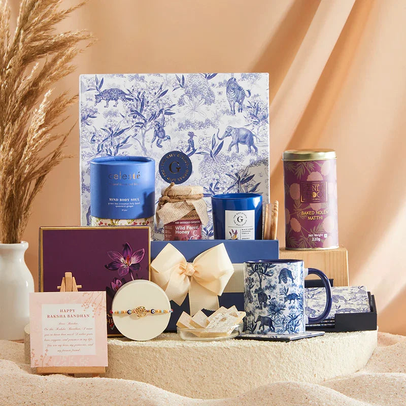 Roots & Rituals Rakhi Hamper for Brother
