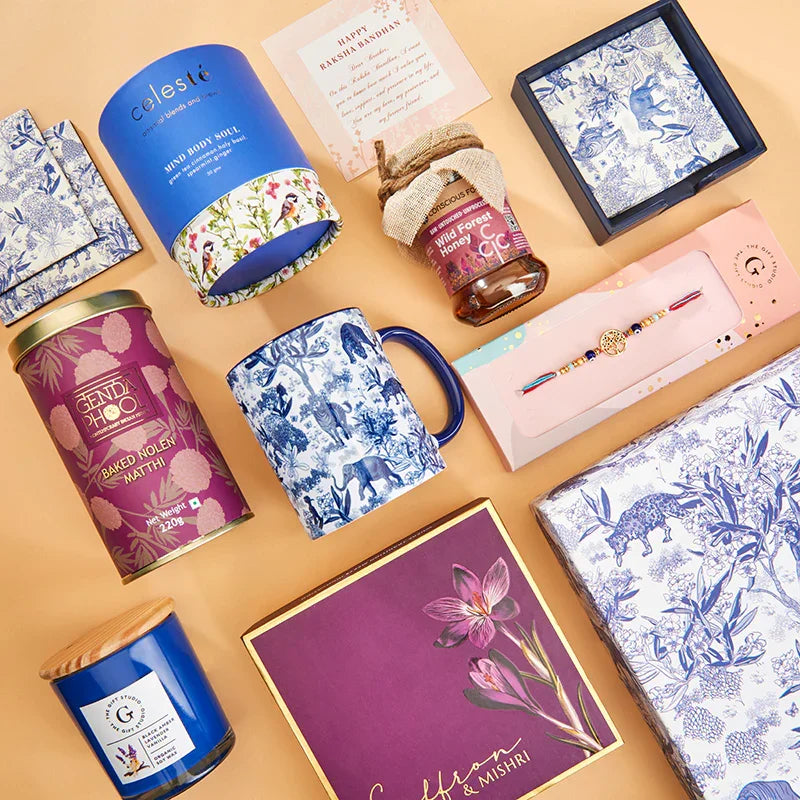 Roots & Rituals Rakhi Hamper for Brother