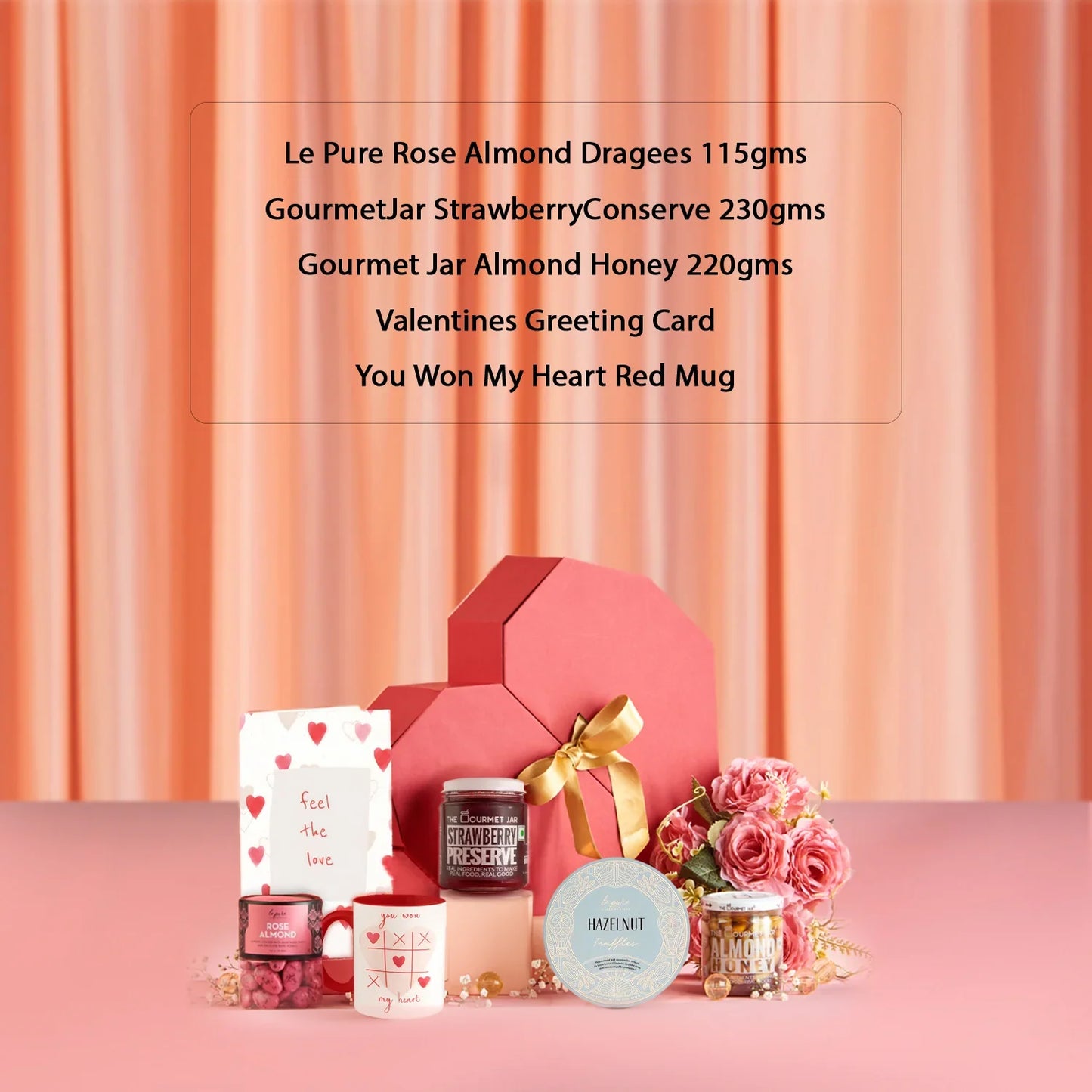Rosey Surprise shown with clear list of all items