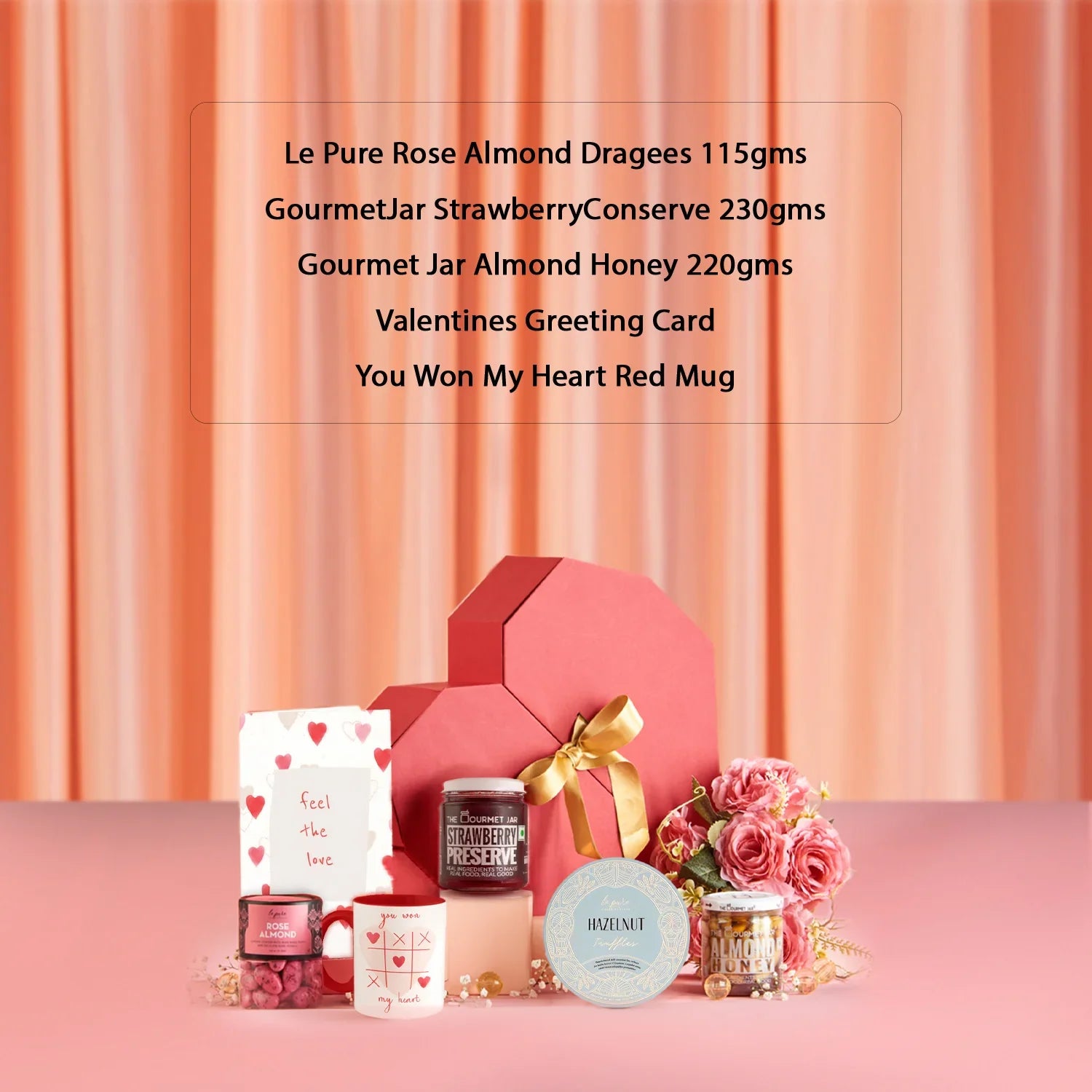 Rosey Surprise shown with clear list of all items