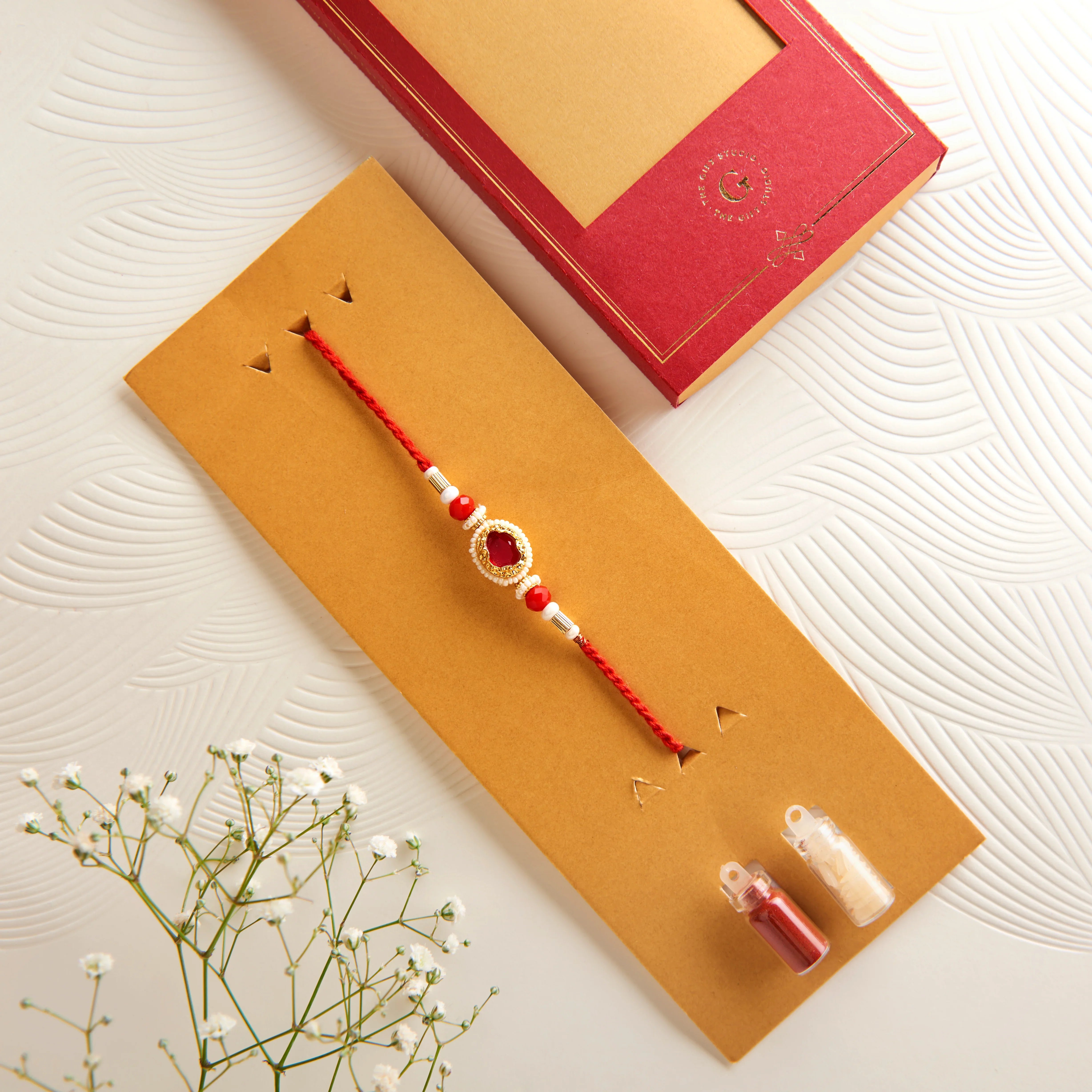 Royal Crimson Rakhi