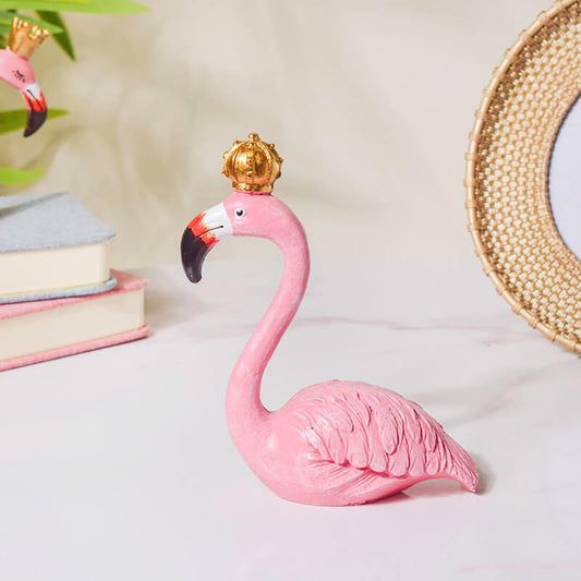 Royal Queen Flamingo Decor