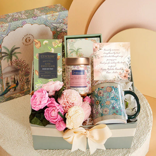 Royal Rakhi Hamper for Sister for International Shipping | Exclusive Global Delivery