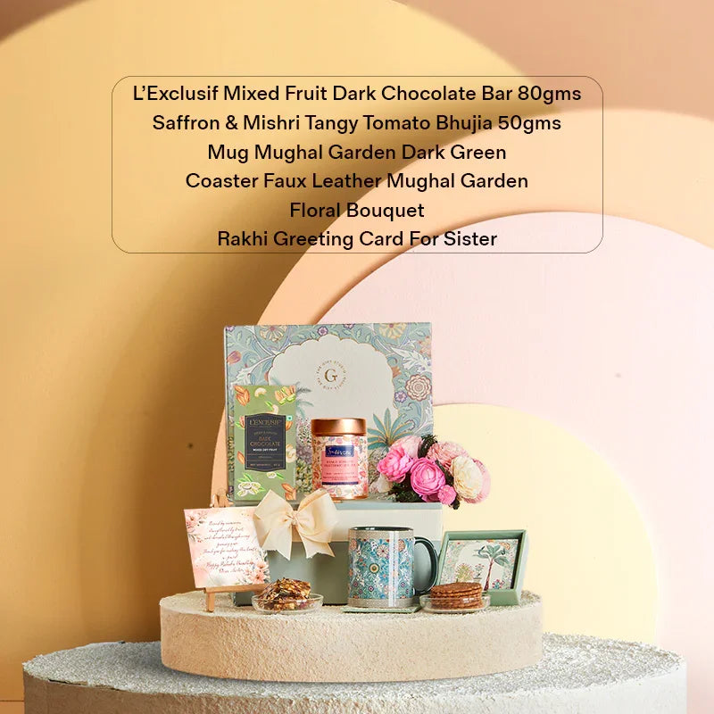 Royal Rakhi Hamper for Sister for International Shipping | Exclusive Global Delivery