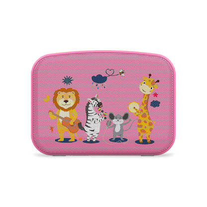 Carvaan mini Kids with MIC - Baby Pink