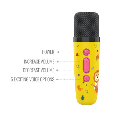 Carvaan mini Kids with MIC - Baby Pink