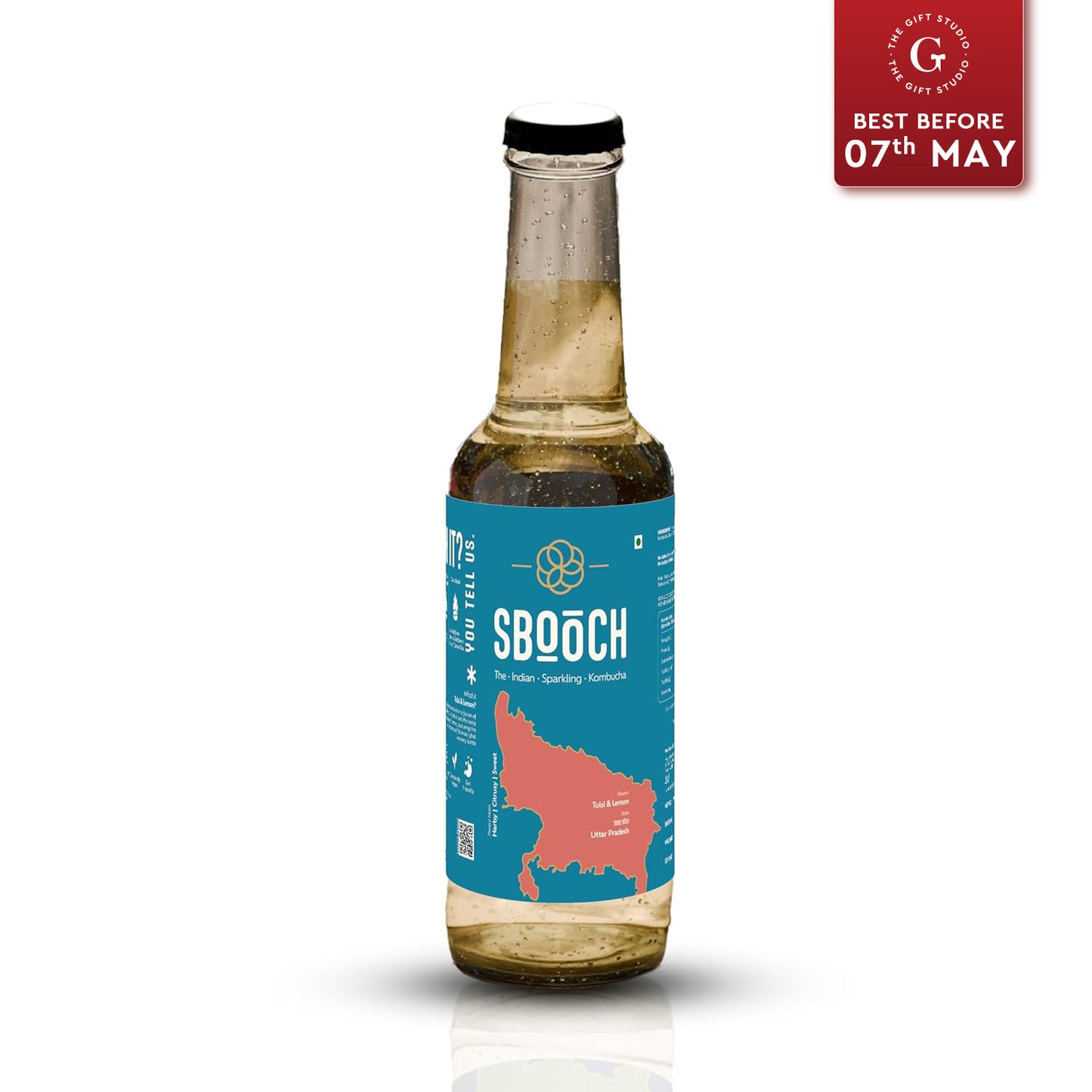 Sbooch Kombucha Tulsi & Lemon 275ml